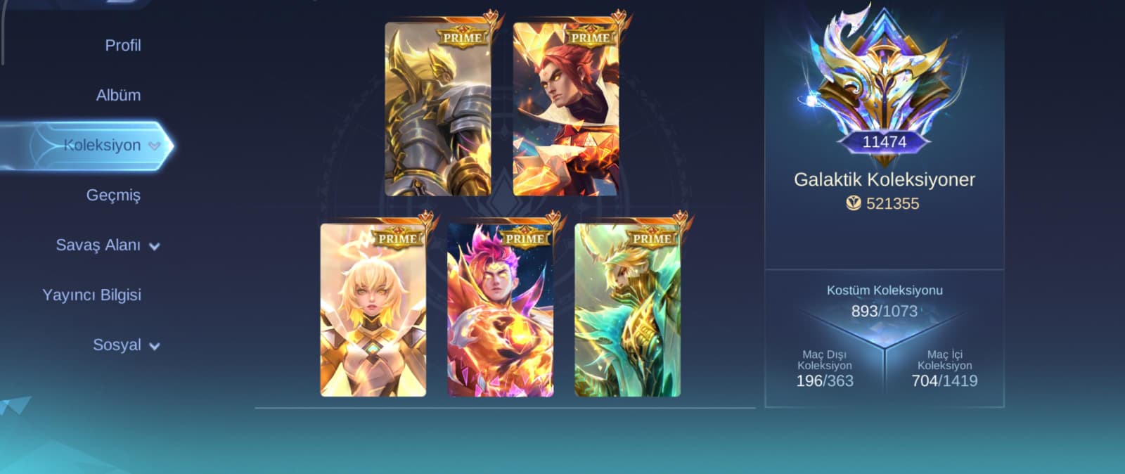 gusion main dolu hesap